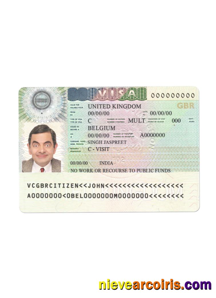 United Kingdom visa version 2